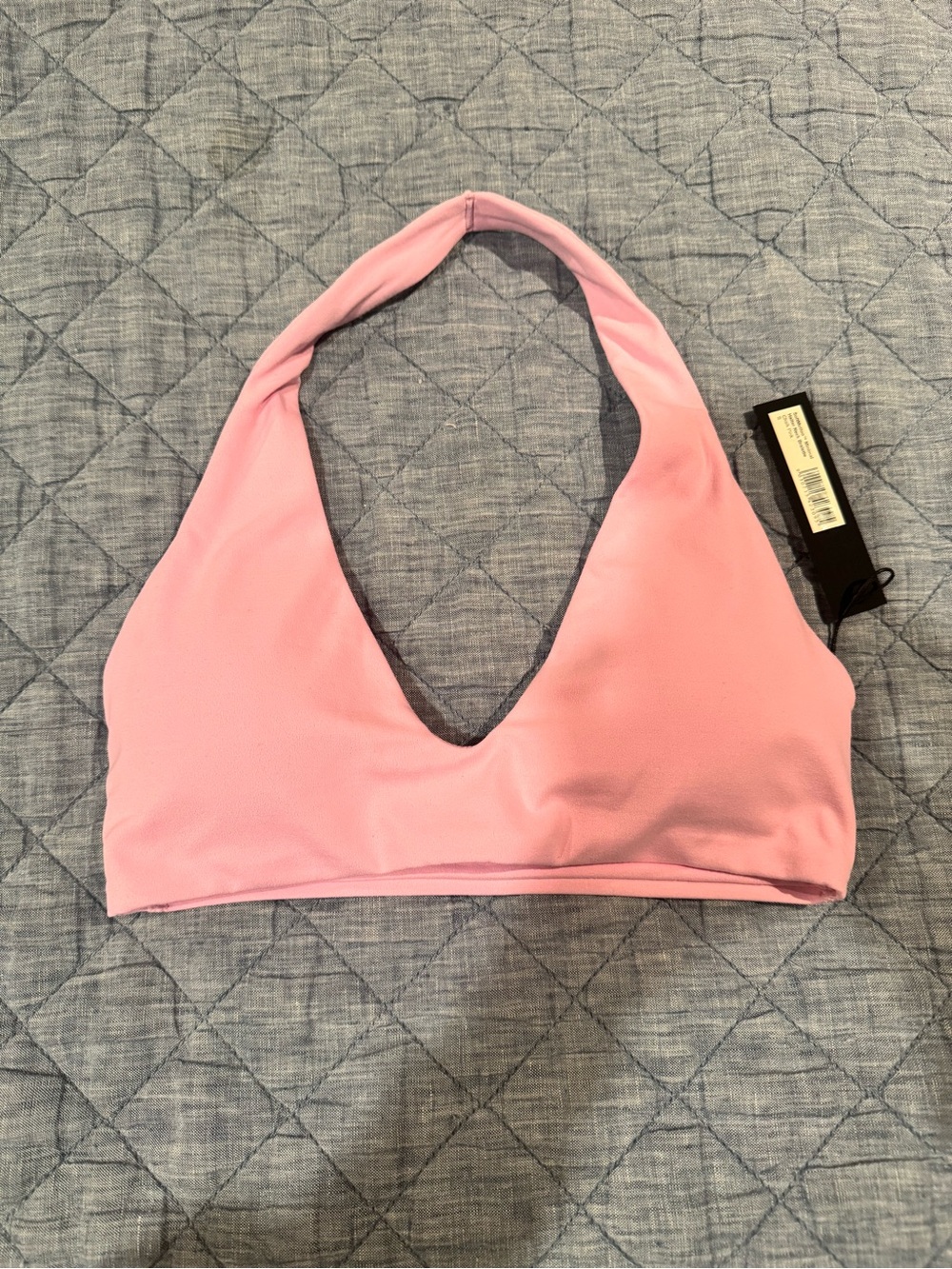 Oner Active Light Pink Halter Sports Bra NWT S - Picture 4 of 5